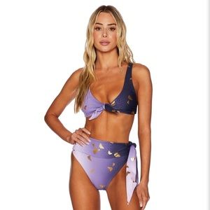 Brand NWT Beach Riot Grace Top in Orchid Bloom Ombre